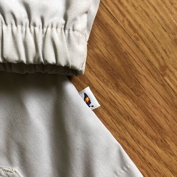 Vintage Hobie Windbreaker Jacket Striped Surfing Hooded 80s R3 - Picture 7 of 10